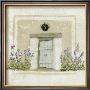 Porte Et Massif De Fleurs by Veronique Didier-Laurent Limited Edition Print
