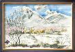 Sunny Ranch Covered In Snow by Kenji Fujimura Limited Edition Print
