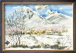 Sunny Ranch Covered In Snow by Kenji Fujimura Limited Edition Print