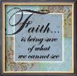 Words To Live By: Faith by Marilu Windvand Limited Edition Print