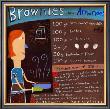 Brownies Wirh Almonds by Celine Malepart Limited Edition Print