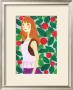 Girl With A Long Hair Surrounded By Flowers by Hiromi Taguchi Limited Edition Print