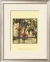 Mini Fuchsia And Silhouette Iii by Jennifer Goldberger Limited Edition Print