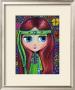 Green Hippy Blythe by Blonde Blythe Limited Edition Print