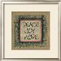 Peace Joy Hope by Karen Tribett Limited Edition Print