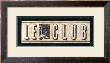 Le Club Panel by Tina Chaden Limited Edition Print
