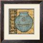 Square Cerulean Pottery I by Chariklia Zarris Limited Edition Pricing Art Print