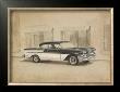 Black And White Car by Lucciano Simone Limited Edition Print