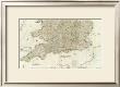 England And Wales (Southern Section), C.1790 by John Rocque Limited Edition Pricing Art Print