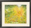 Keep The Sun In Your Mind In Gold Color by Miyuki Hasekura Limited Edition Print