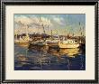 Boats On Glassy Harbor by Furtesen Limited Edition Print