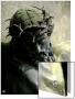 Statue Of The Head Of Christ With The Crown Of Thorns by I.W. Limited Edition Print