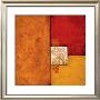 Vertical Abstract Trio by Courtland Limited Edition Print