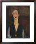 Portrait Of A Woman, C.1918 by Amedeo Modigliani Limited Edition Print