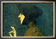 The Woman With A Gold Medallion by Lucien Levy-Dhurmer Limited Edition Print