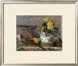 Mandolin And Vase Of Flowers by Paul Gauguin Limited Edition Print