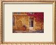 The Bougainvillea Covered House by Liliane Fournier Limited Edition Print
