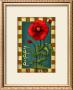 Poppy Flower by Kate Ward Thacker Limited Edition Pricing Art Print