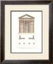 Elevations And Plans by Sir William Chambers Limited Edition Pricing Art Print