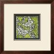 Butterfly Woodblock In Green I by Chariklia Zarris Limited Edition Print