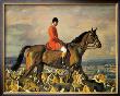 Portrait Of Major T. Bouch With The Belvoir Hounds by Sir Alfred Munnings Limited Edition Print