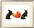 Rabbits And Balloon by Alan Baker Limited Edition Print