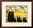 Three Black Cats by Maud Lewis Limited Edition Print