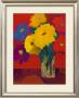 November Zinnias Ii by Audrey Heard Limited Edition Print