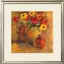 Red And Yellow Poppies by Lorrie Lane Limited Edition Pricing Art Print