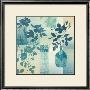 Teal Rose Silhouette by Gillian Fullard Limited Edition Print
