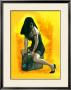 Pin-Up Girl: Suitcase by Richie Fahey Limited Edition Pricing Art Print