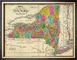 State Of New York, C.1831 by Samuel Augustus Mitchell Limited Edition Print