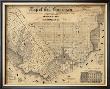 Map Of San Francisco, C.1852 by Britton & Rey Limited Edition Pricing Art Print