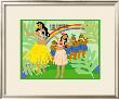 Hula Girls In Paradise Island, Hawaii by Noriko Sakura Limited Edition Pricing Art Print