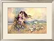 Marziella On The Seashore by Warwick Goble Limited Edition Pricing Art Print