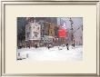 Blizzard On Times Square, 2006 by Igor Maloratsky Limited Edition Print