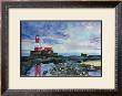 Lighthouse At Dusk by Mary Stubberfield Limited Edition Print