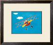 Cat In A Plane I by Shelly Rasche Limited Edition Print