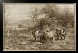 Grazing Cattle by George Riecke Limited Edition Print