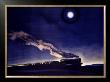 Lms Railway Night Train Scotland by Norman Wilkinson Limited Edition Print