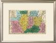 Map Of The Western States, C.1839 by Samuel Augustus Mitchell Limited Edition Print