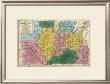 Map Of The Western States, C.1839 by Samuel Augustus Mitchell Limited Edition Print