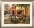 Cafe Corner, Paris by Haixia Liu Limited Edition Print