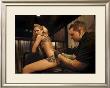 Tattoo Pin-Up Girl by David Perry Limited Edition Pricing Art Print