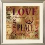 Peace And Love by Luke Wilson Limited Edition Print