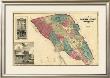 Map Of Sonoma County California, C.1877 by Thos. H. Thompson Limited Edition Pricing Art Print