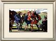 Lms Railway Highland Games by Christopher Clark Limited Edition Print