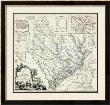 Map Of The Province Of South Carolina, C.1773 by James Cook Limited Edition Pricing Art Print