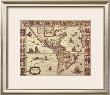 Map Of North And South America by Joan Blaeu Limited Edition Pricing Art Print