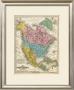 Map Of North America, C.1839 by Samuel Augustus Mitchell Limited Edition Pricing Art Print
